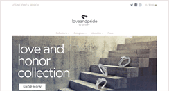 Desktop Screenshot of loveandpride.com